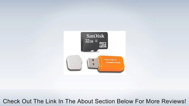 SanDisk 32 GB SD HC micro SDHC Class 4 Flash Memory Card with Everything But Stromboli (tm) Card Reader Review