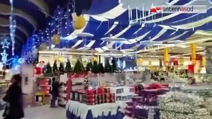 TG 16.01.14 Chiusura Auchan Bariblu, primi passi per salvare livelli occupazionali