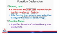 User Defined Functions