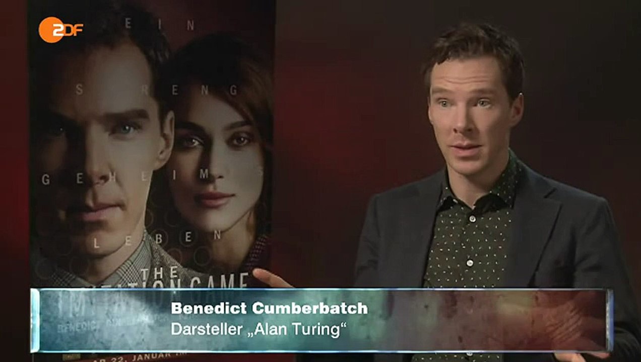Benedict Cumberbatch plays Alan Turing