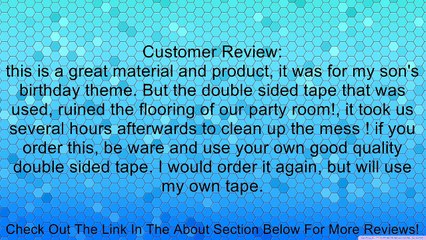 Racetrack Runner (poly w/double-stick tape) Party Accessory  (1 count) (1/Pkg) Review