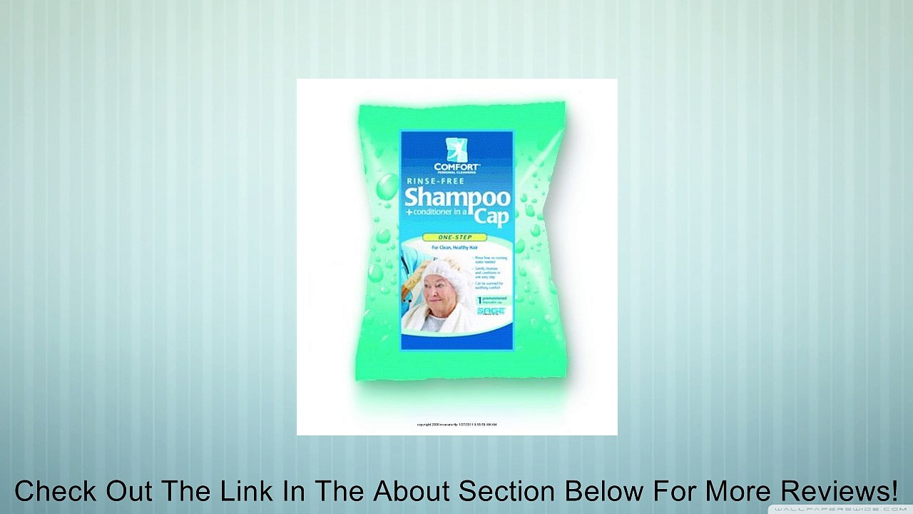 Comfort Bath Rinse-Free Shampoo and Conditioner Cap, Comfort Bath Shampoo Cap, (1 EACH) Review
