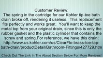 Kohler 1068204 Cartridge Assembly Review