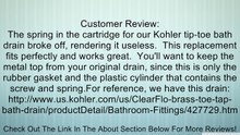 Kohler 1068204 Cartridge Assembly Review