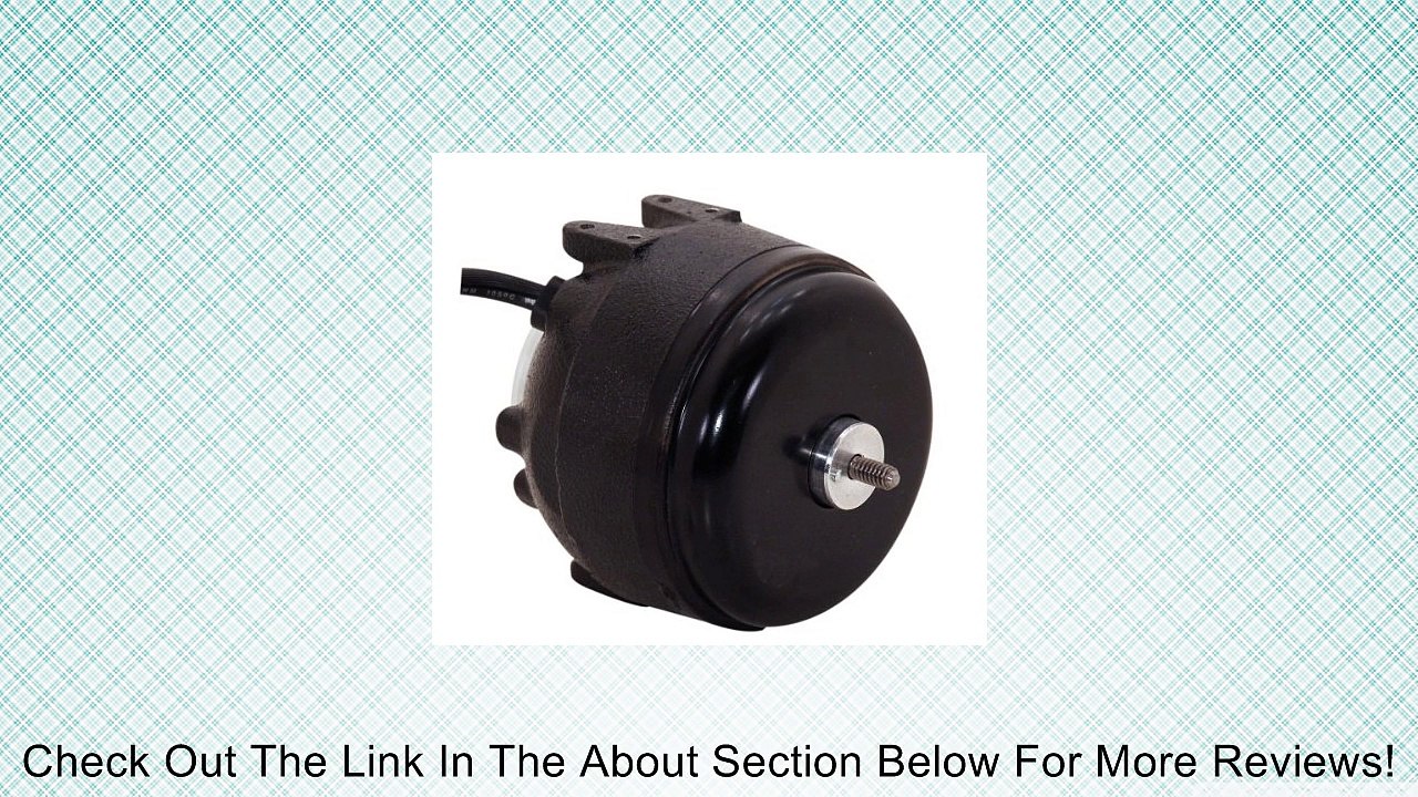 A.O. Smith 254 35 Watts, 1/4 by 20 THD Shaft, 3 Mounting Holes Two Feet Cast Iron Unit Bearing Motor Review