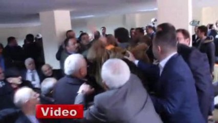 Fiskobirlik Genel Kurulu'nda Arbede