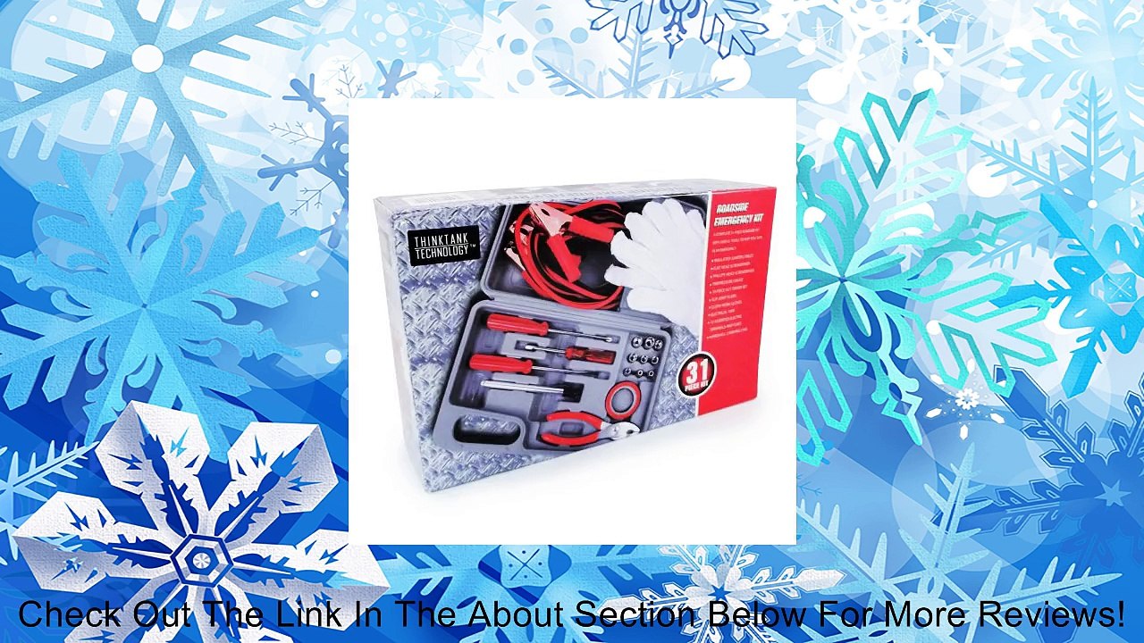 31pc Roadside Car Auto Emergency Tool Kit Review