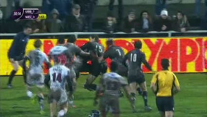 UBB - LONDON WELSH LES ESSAIS