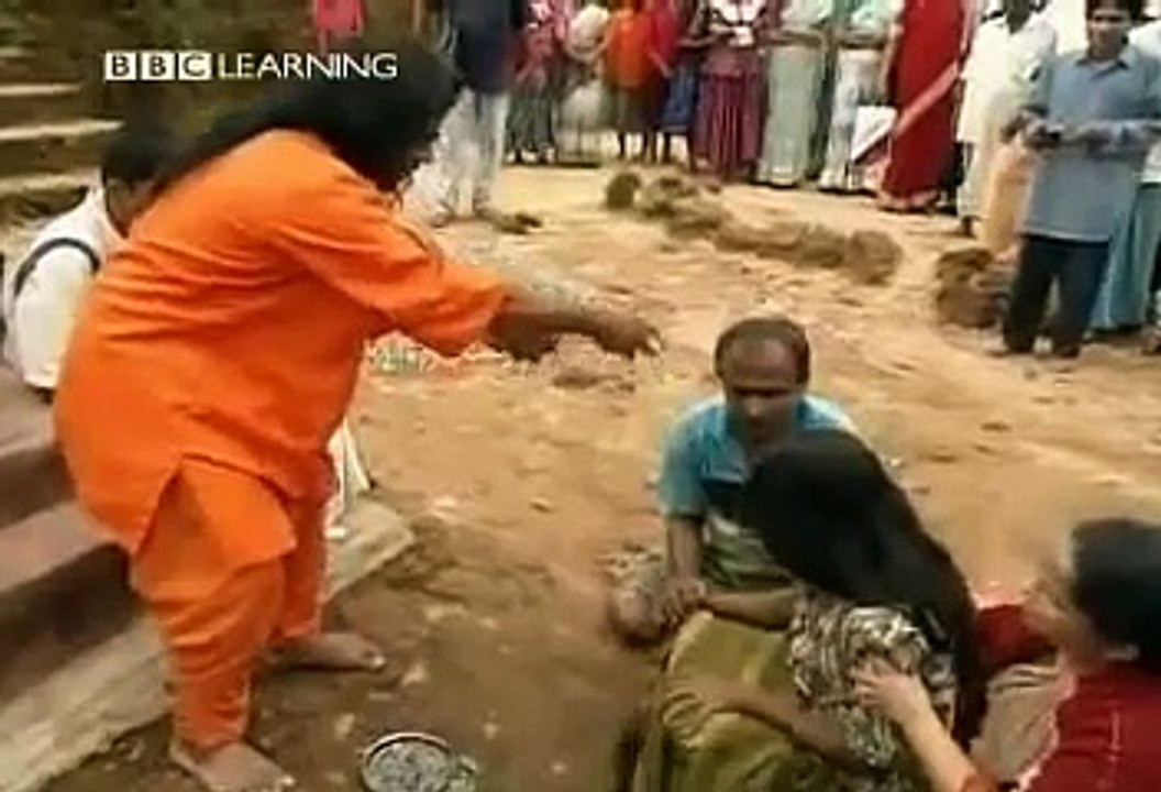 Pandit showing Fake supernatural powers to Villagers Caught red handed by BBC Reporter