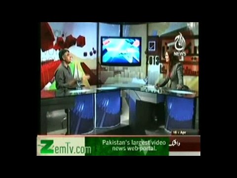 Reham Khan supporting about Faisal Javed Khan April 2013