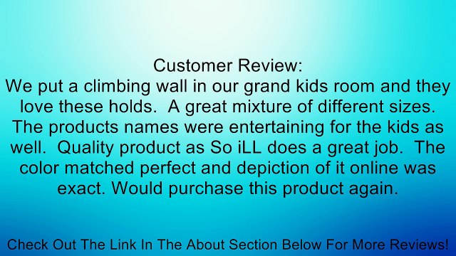 So iLL Assorted 8 Pack of Holds - Colors and Styles Vary Review