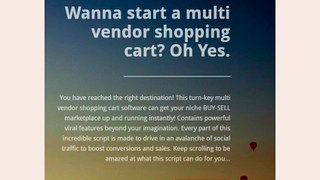 Best Ecommerce Multi Vendor Shopping Cart Software