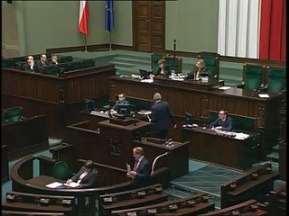 Poseł Wincenty Elsner - Wystąpienie z dnia 14 stycznia 2015 roku.