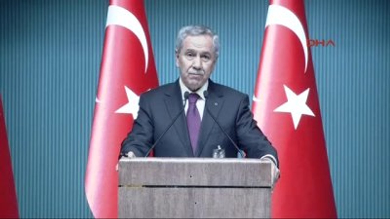 Başbakan Yardımcısı Bülent Arınç Bakanlar Kurulu Sonrası Açıklamalarda Bulundu 2