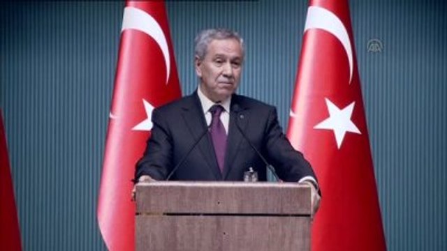 Arınç: Paralel Devlet Yapılanması, Kesinlikle Müsamaha Etmeyeceğimiz Bir Yapıdır