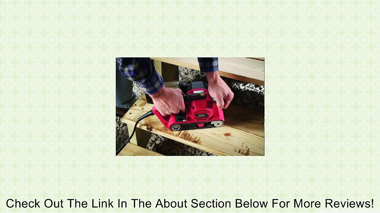 SKIL 7510-01 Sandcat 6-Amp Belt Sander with Pressure Control Review