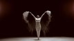 Séance photo magique : une danseuse et des projections de poudres!