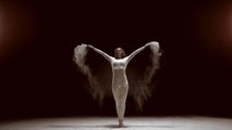 Elegant Photos of a Dancer Flinging White Powder! Making of