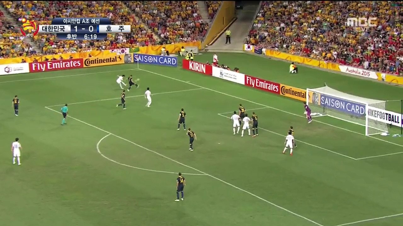 AFC 아시안컵 대한민국vs호주.후반전.150117