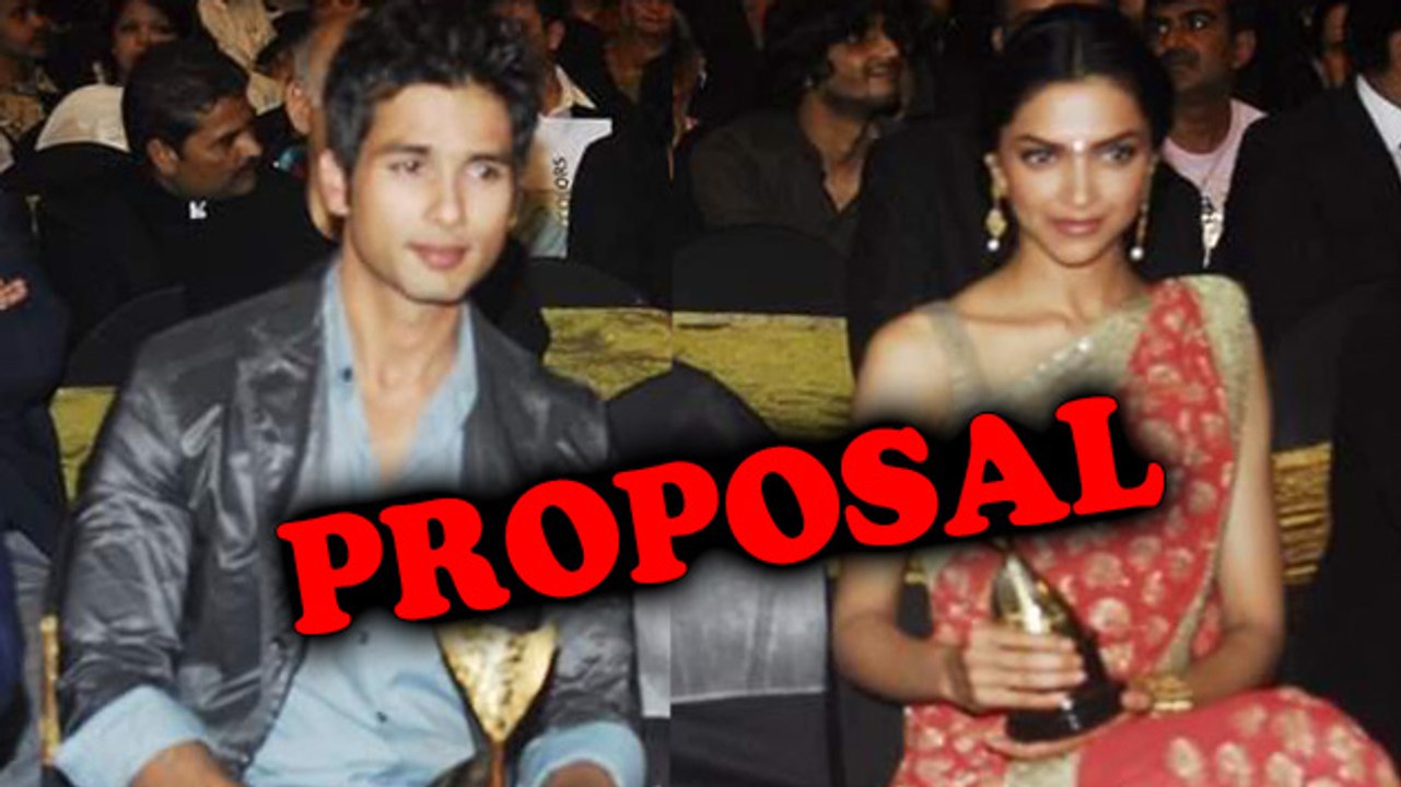 Shahid Kapoor PROPOSED To Deepika Padukone