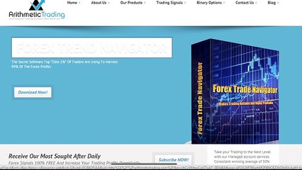 Boost Your Forex Trading with ARithmetic Trading Signals 📈