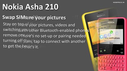 Nokia Asha 210 Mobile Price and Specifications with WhatsApp, Youtube, Facebook_2