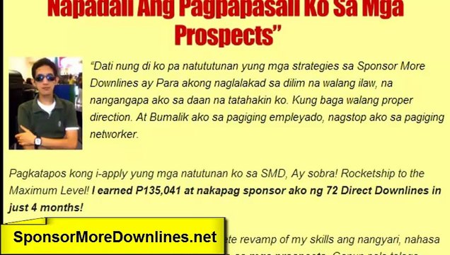 Video 3 - Sponsor More Downlines_ Closing Techniques