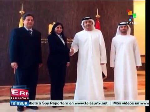 Emiratos Árabes: canciller venezolana se reúne con altos funcionarios