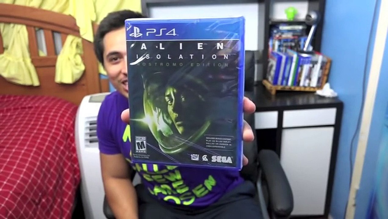 Alien Isolation Nostromo Edition (PS4) EARLY Unboxing!