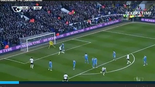 Jan Vertonghen Goal ~ Tottenham Hotspur 1-0 Sunderland~ 17/01/2015 ~ Premier Le...