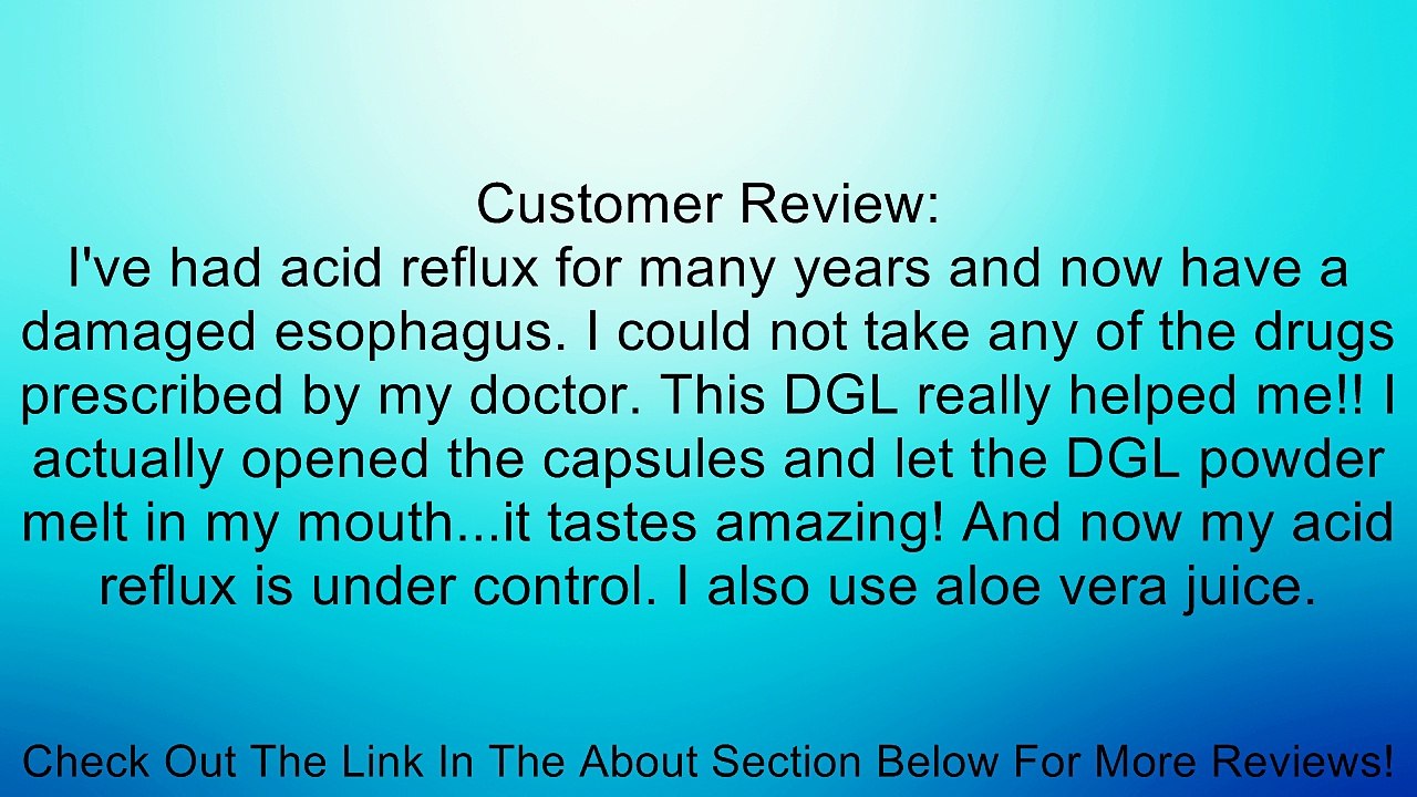 Nature's Plus Licorice (Dgl) 500 mg Pack Of 3 - 60 Vegetarian Capsules Review