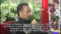 Adnan Oktar: Christians believe that God is One. Churches must be preserved