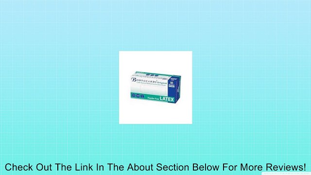 BodyGuards Original Powder Free Latex Textured Medical Examination Gloves - L... Review