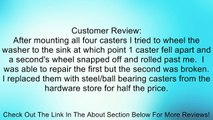 Haier Portable Washer Caster/wheels(hlp21e/hlp23e/hlp21n)-4 Set Review