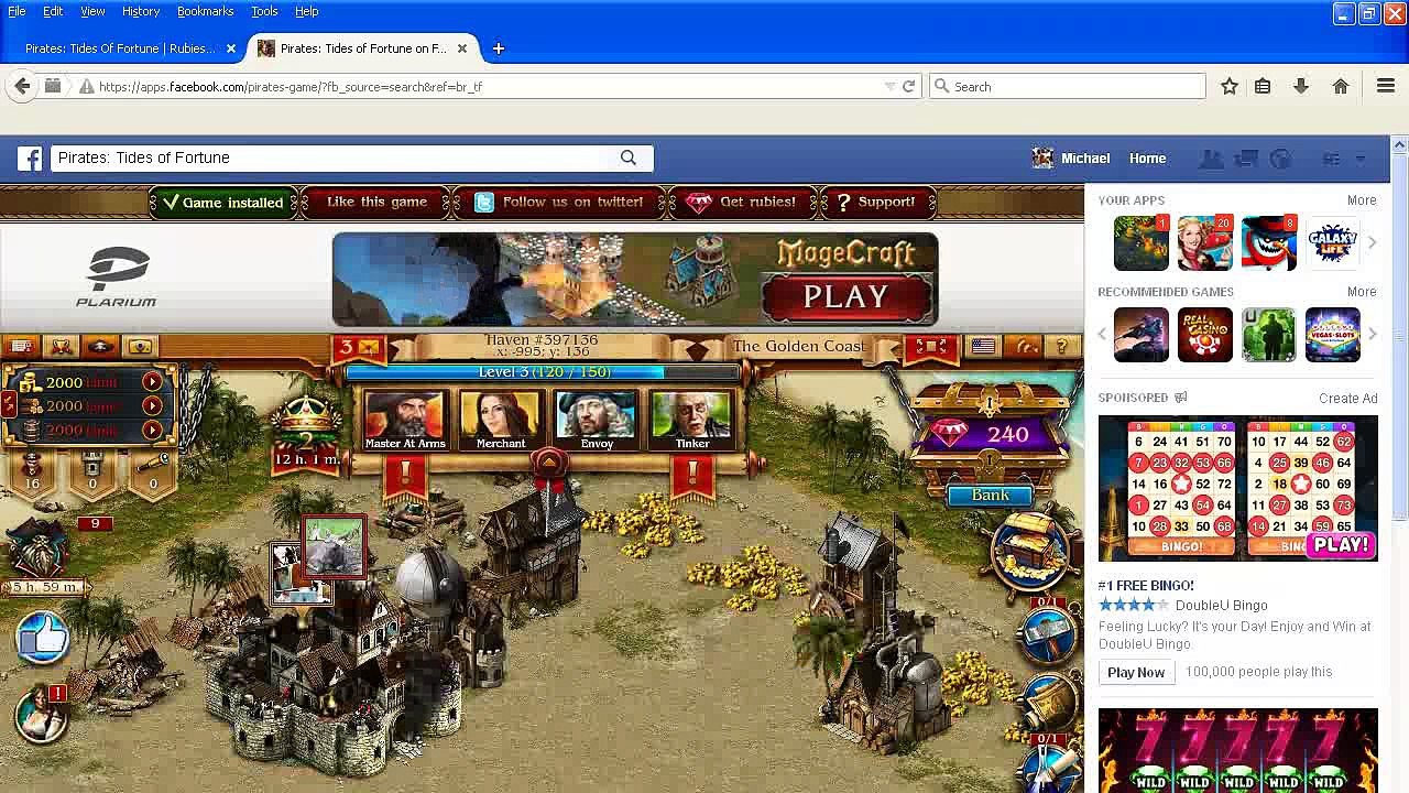 Pirates: Tides Of Fortune 9.999 Rubies Hack