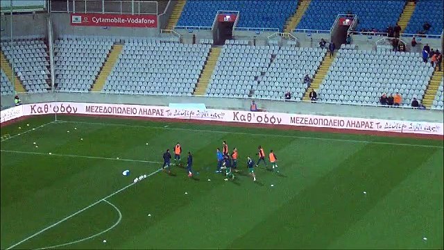 ΑΠΟΕΛ-Οθέλλος-προθέρμανση Οθέλλου (2)