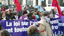 40 ans de la loi Veil: manifestation à Paris pour le droit des femmes