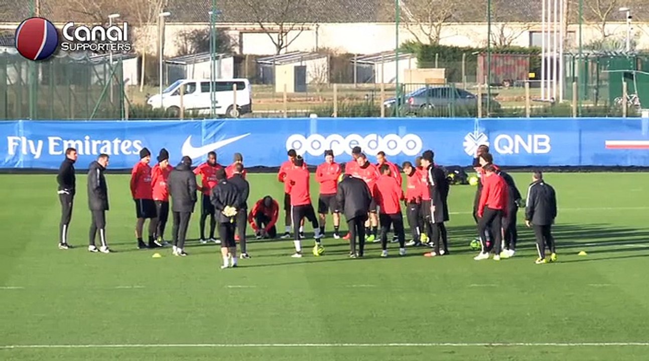 PSG - Entrainement (17.01.15)