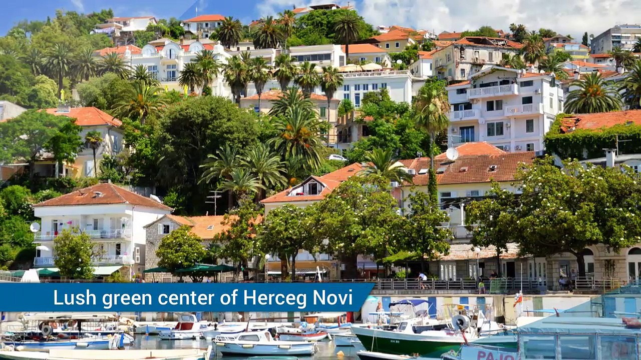 Herceg Novi, Montenegro - Beautiful Coastal Town in The Bay of Kotor