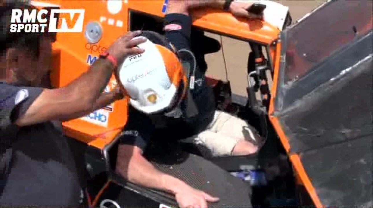 Sport auto / Dakar 2015 : Vincent Riou fait son baptême - 17/01