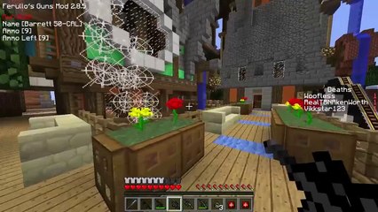 Minecraft Mods -WEAPON SKY BATTLE!- w- Woofless, Kenny, Preston, and Vikkstar!