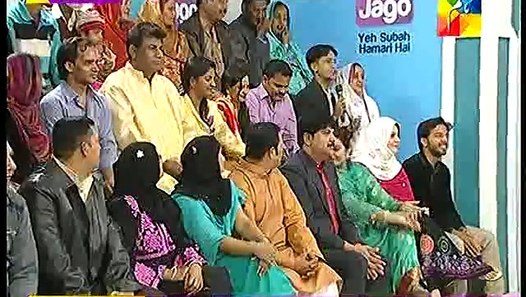 Sanam Jung Doing Witty Jokes On A Husband Sitting In Live