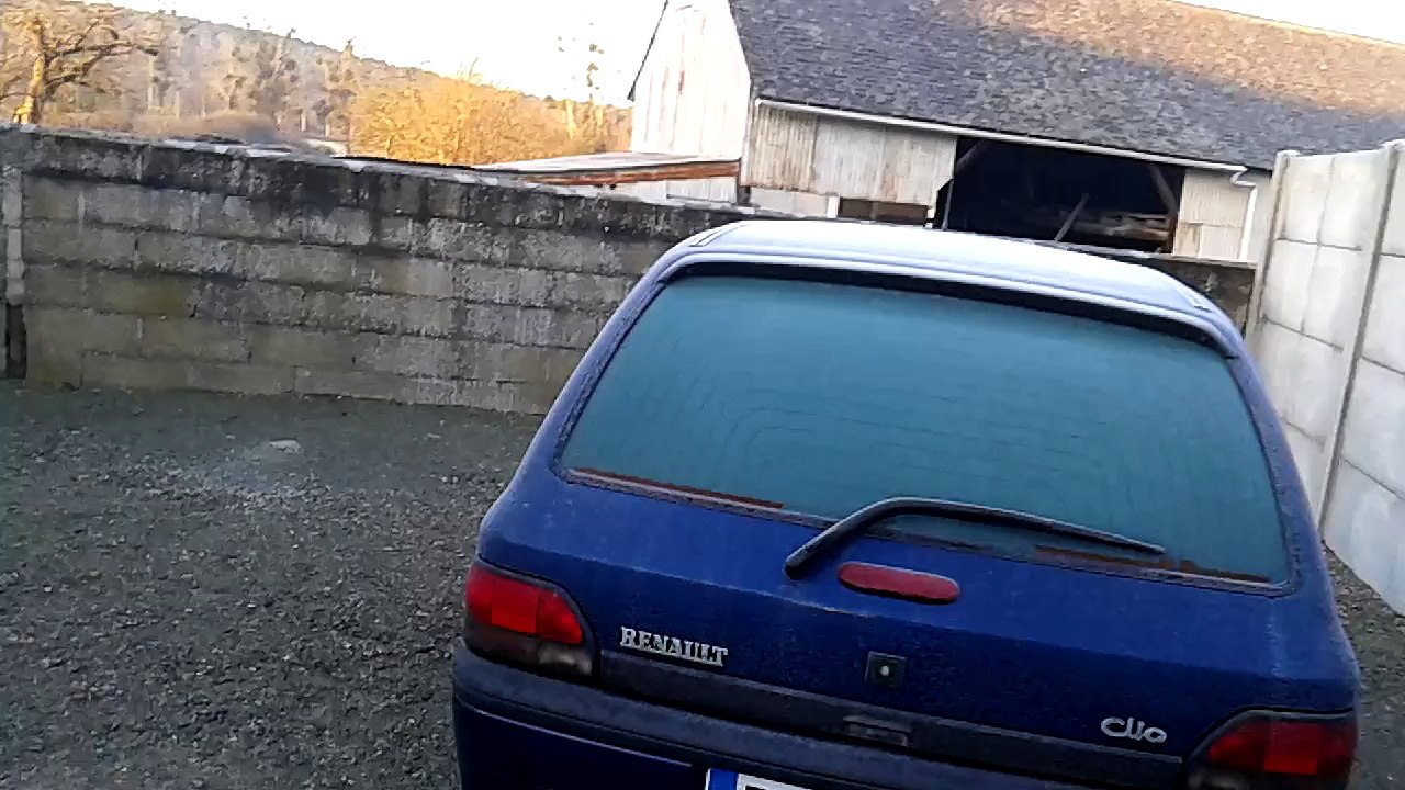 Démarrage -10°C Clio 1.4l S