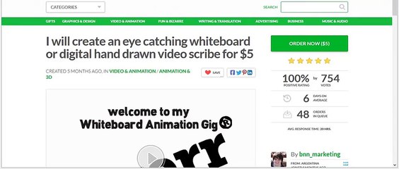 How to use Fiverr to make money online 14