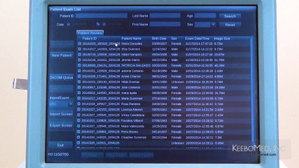 SonoScape S2 | Exporting Images to USB