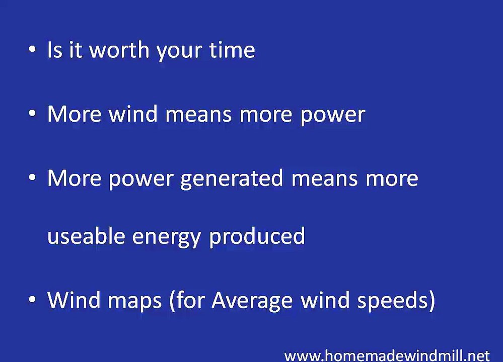 3 points to Successfully Make a Homemade Windmill