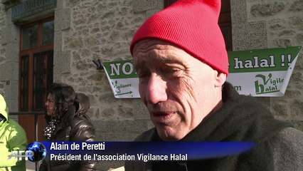 Creuse: Vigilance Halal manifeste contre la ferme des 1000 veaux
