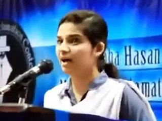 funny speech in Urdu university student