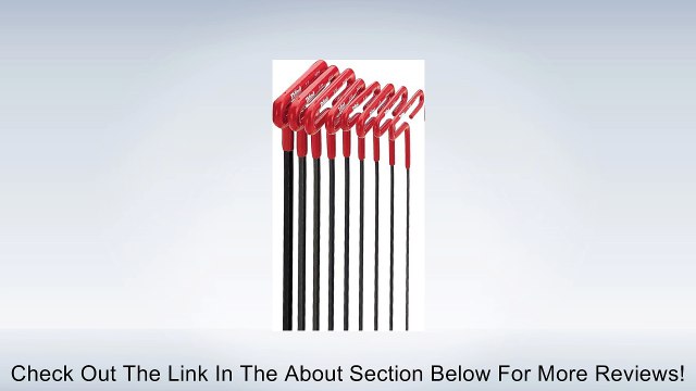 Eklind 53168 Cushion Grip Hex T-Key Set, Inch with Pouch, 6-Inch Arm, 8-Piece Review