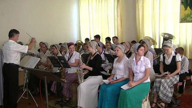 Ляргетто. Відкривайте Йому серця. Бортнянський. Духовий оркестр Церкви ХВЄП м.Нова Каховка